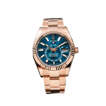 Sky-Dweller 42mm 18k Everose Gold Mens Watch 336935-0005