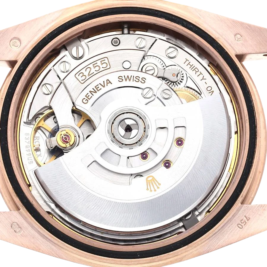 President Day-Date 40mm Rose Gold Chocolate Diamond Watch 228235