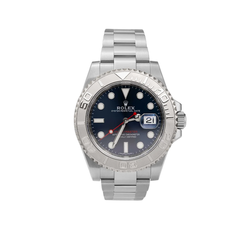Yacht-Master 116622 Rolesium Watch 40mm Blue Dial