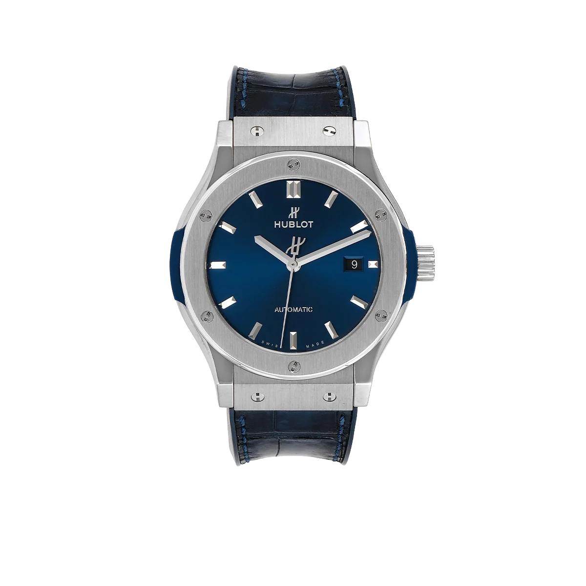Classic Fusion Titanium 42mm Blue Dial Mens Watch 542.NX.7170.LR