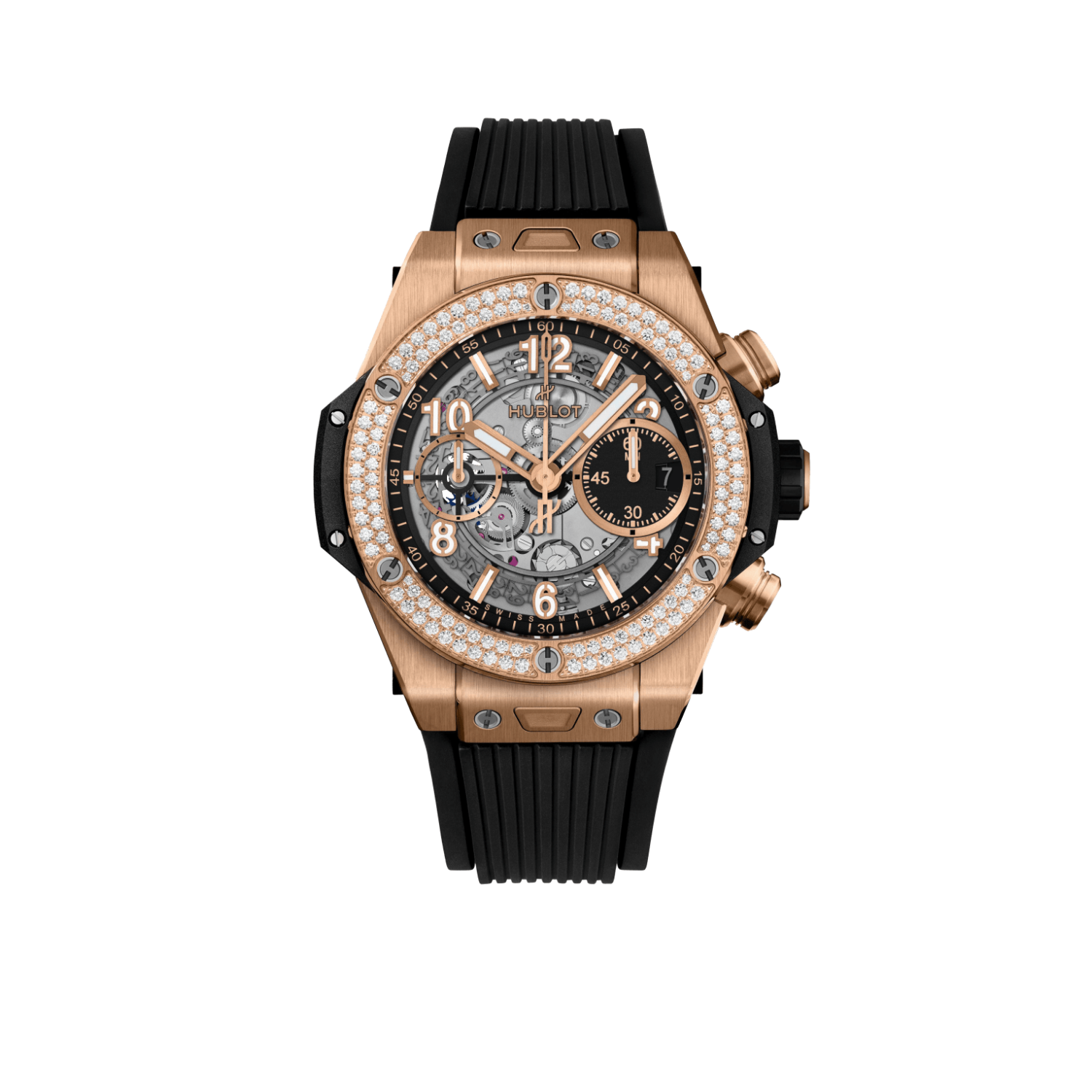 Big Bang Unico King Gold Diamonds 44mm 421.OX.1180.RX.1104