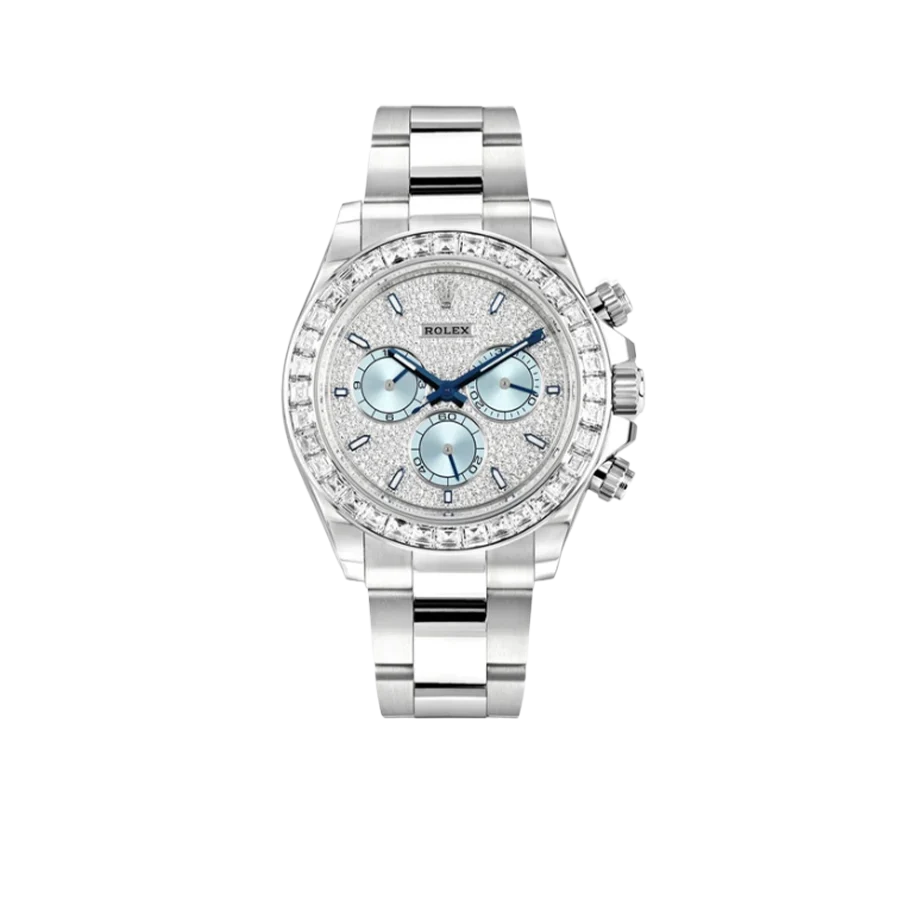 Daytona Diamond Pave Dial Platinum Watch 116576TBR