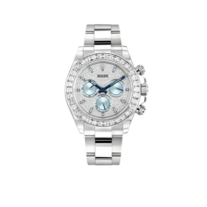 Daytona Diamond Pave Dial Platinum Watch 116576TBR