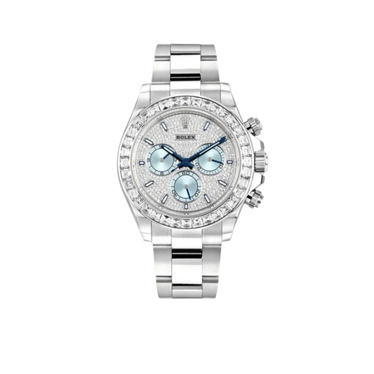 Daytona Diamond Pave Dial Platinum Watch 116576TBR