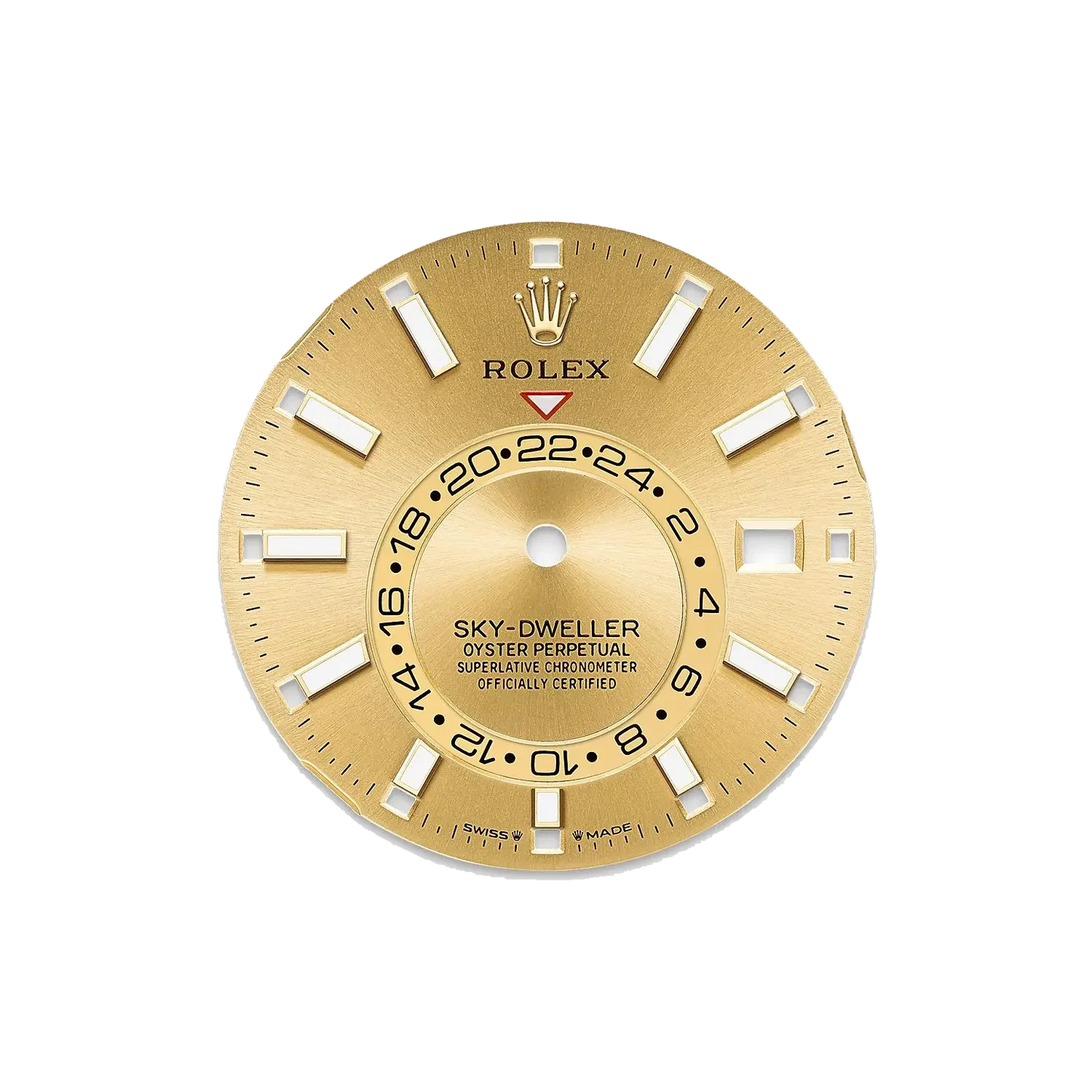 Sky-Dweller 42mm Oyster Yellow Gold 336938 Champagne-colour