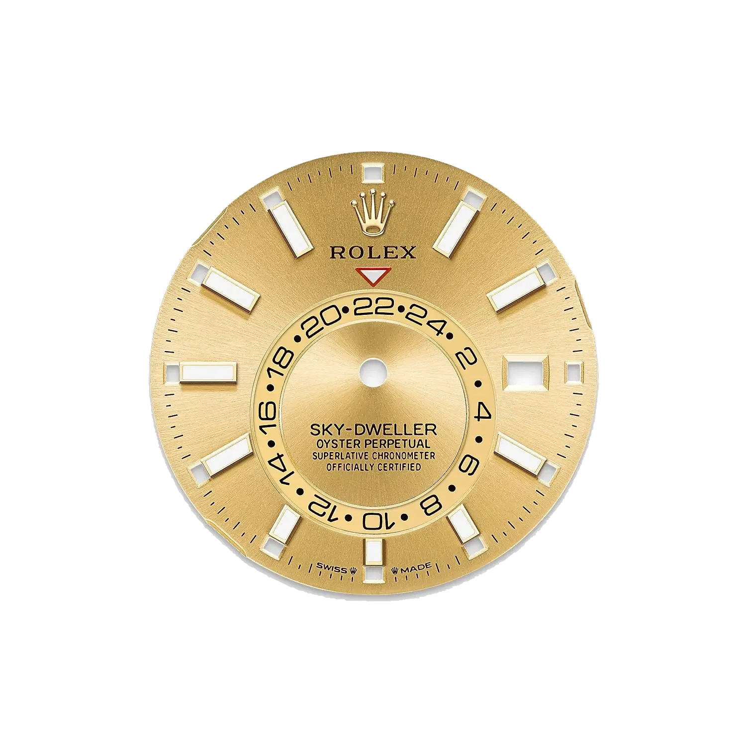 Sky-Dweller 42mm Oyster Yellow Gold 336938 Champagne-colour