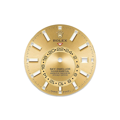 Sky-Dweller 42mm Oyster Yellow Gold 336938 Champagne-colour