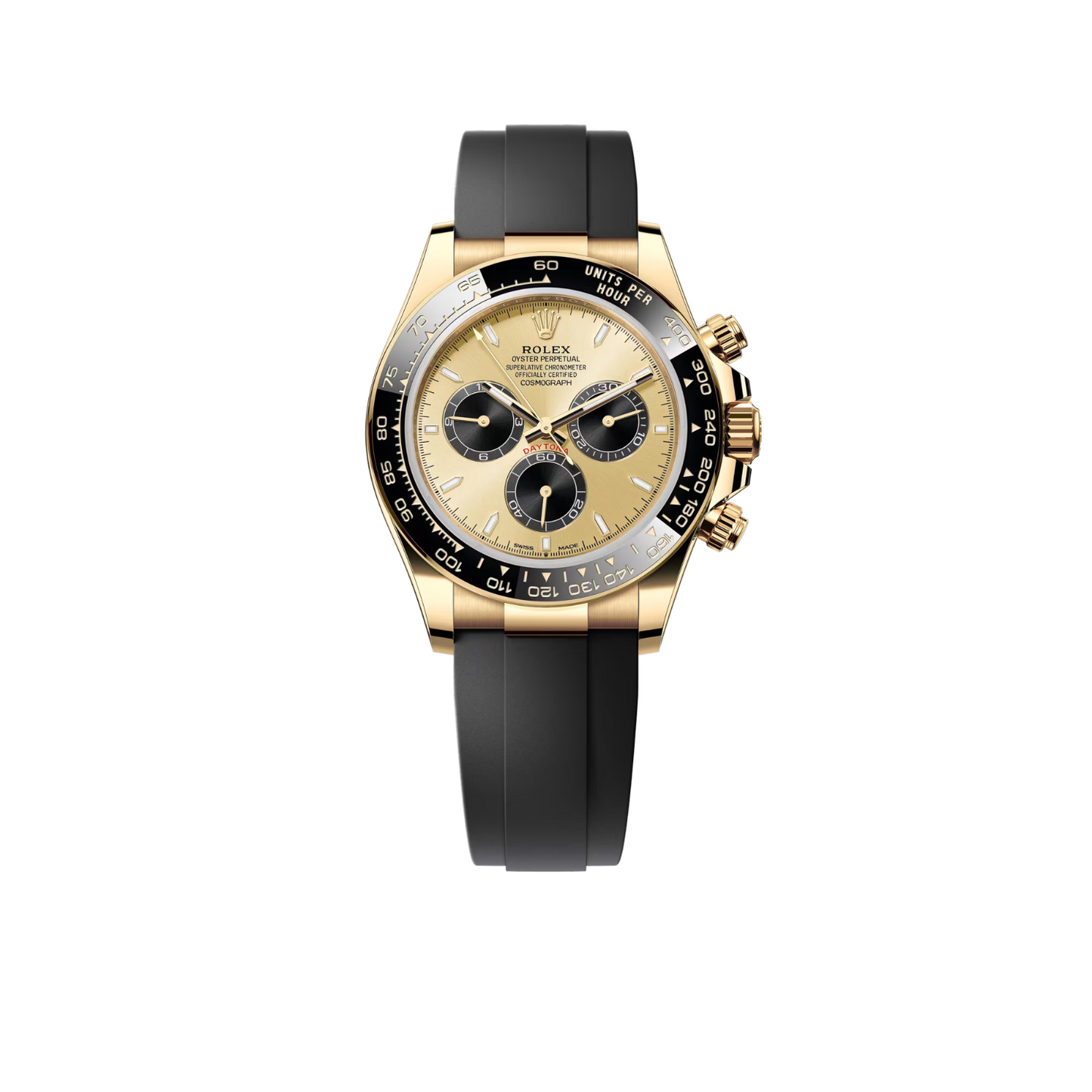 Daytona 40mm Pikachu Yellow Gold Champagne Black Dial 126518LN