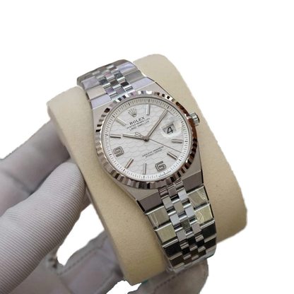 Land-Dweller 36 mm  Oystersteel White Gold M127334-0001