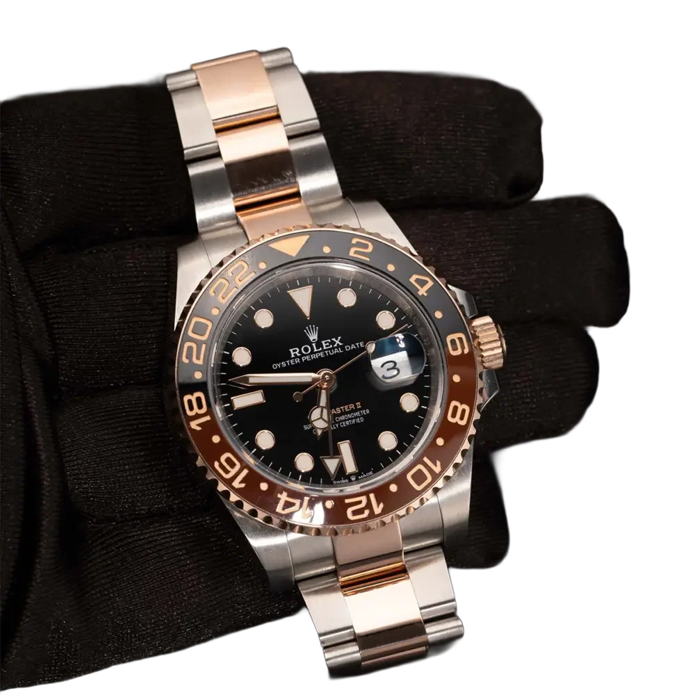 GMT-Master II 126711CHNR 40mm Two-Tone Oystersteel Everose Gold Root Beer