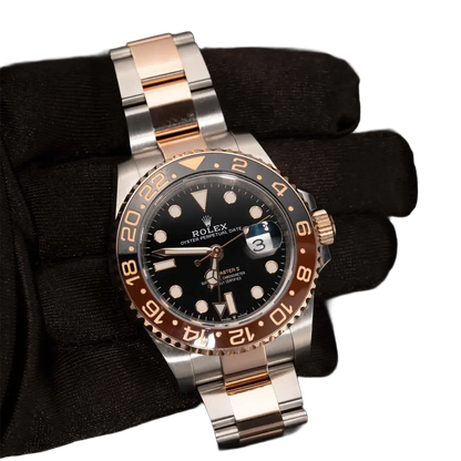 GMT-Master II 126711CHNR 40mm Two-Tone Oystersteel Everose Gold Root Beer