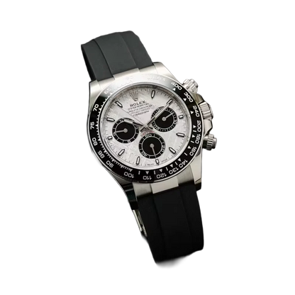 Daytona 40mm Oyster Perpetual White Gold with Meteorite and Black Dial M126519LN-0007