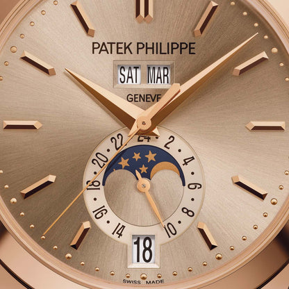 Complications 38mm 5396R-016 Annual Calendar Moon Phases Rose Gold Sand Beige Dial