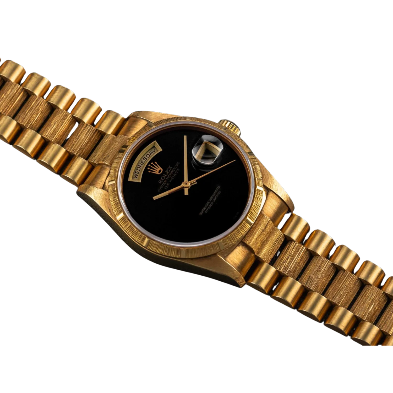 Day-Date 36mm 18248 18k Yellow Gold Presidential Bracelet Black Onyx Dial