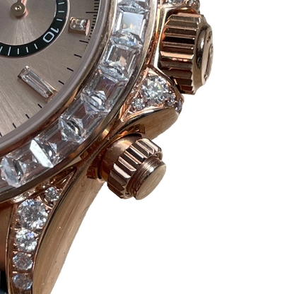 Daytona Cosmograph Everose gold Sundust Dial Diamond 40mm 126535TBR-0002