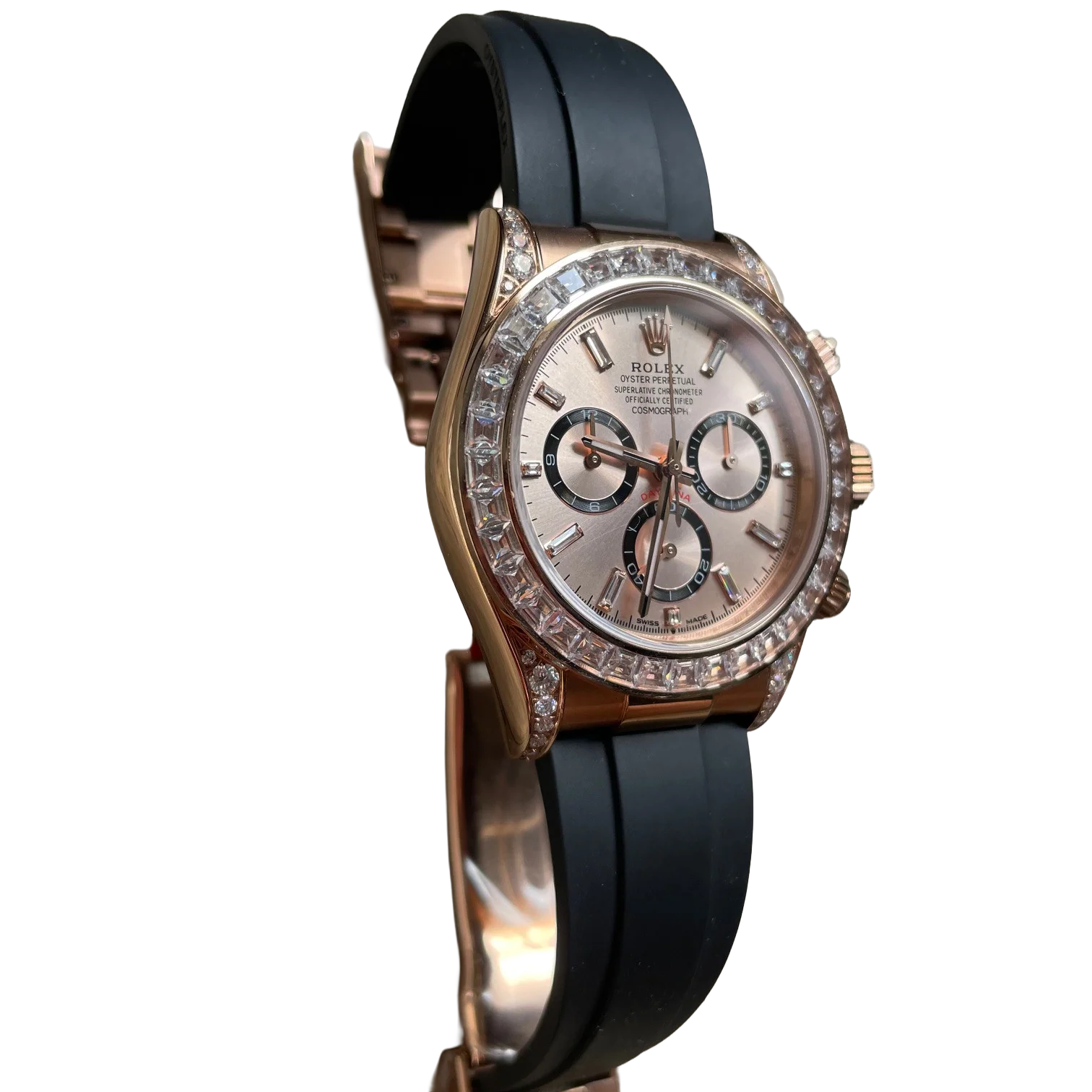 Daytona Cosmograph Everose gold Sundust Dial Diamond 40mm 126535TBR-0002