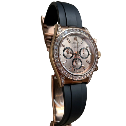 Daytona Cosmograph Everose gold Sundust Dial Diamond 40mm 126535TBR-0002