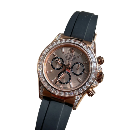 Daytona Cosmograph Everose gold Sundust Dial Diamond 40mm 126535TBR-0002