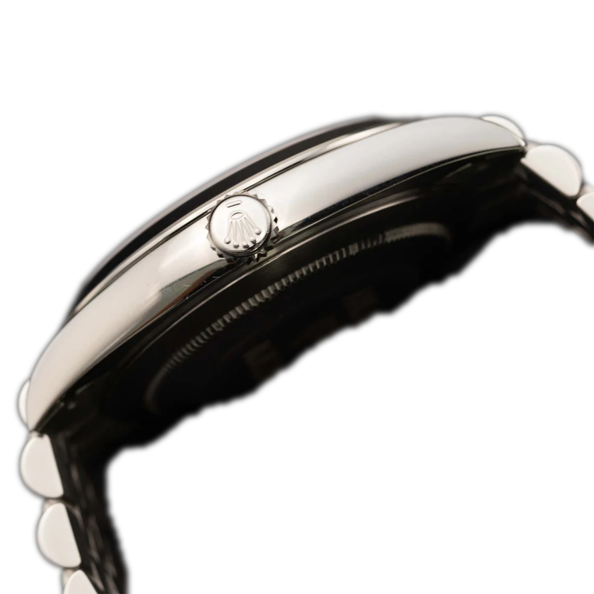 Datejust 126300 Smooth Bezel Watch 41mm Black Diamond Dial