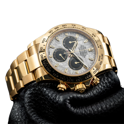 Daytona Cosmograph 40mm Yellow Gold Meteorite Dial 116508-0015