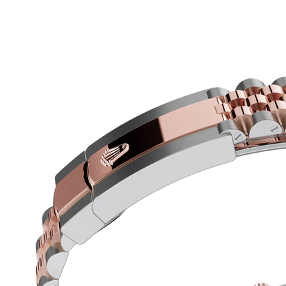 Datejust 41MM 126331 Chocolate Diamond Dial Fluted Bezel Two Tone Rose Gold Jubilee Bracelet