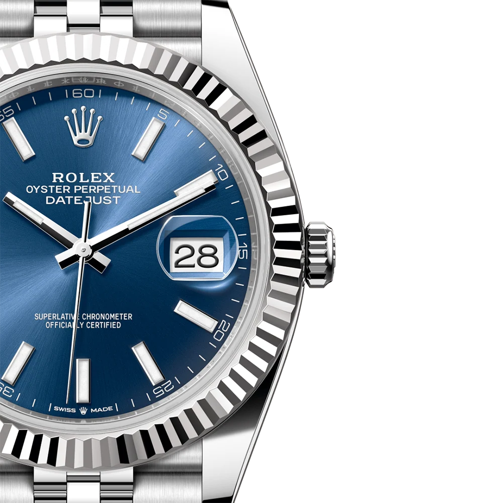 Datejust 41 126334-0002 Blue Dial