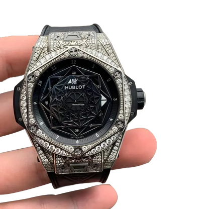 Big Bang Sang Bleu Diamond Titanium 45mm 415.NX.1112.VR.1704.MXM17