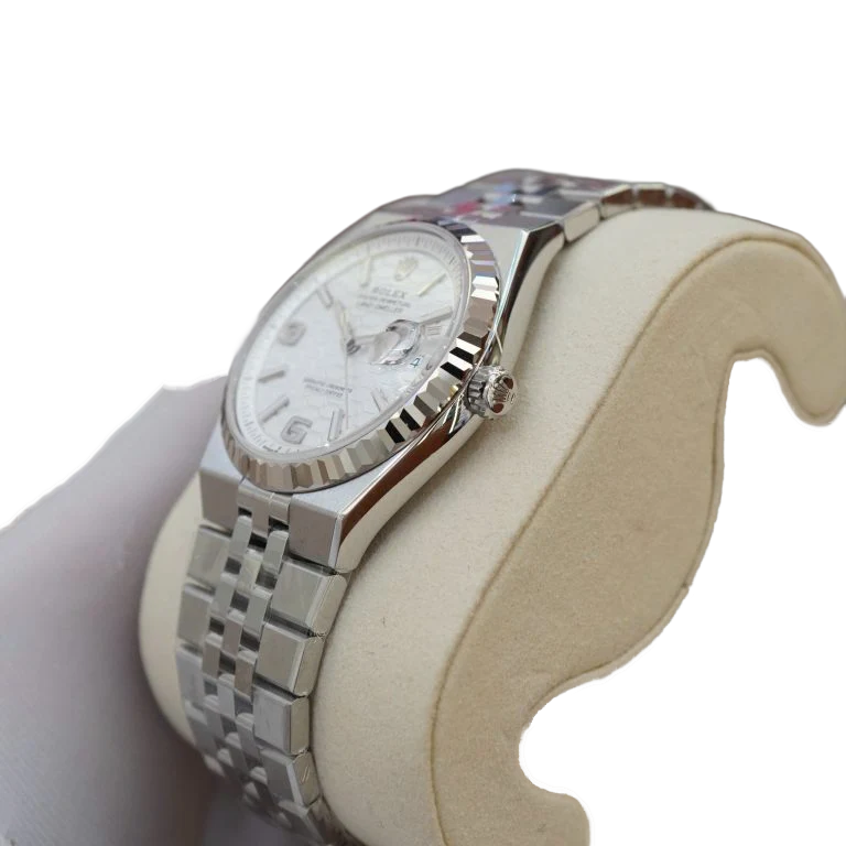 Land-Dweller 36 mm  Oystersteel White Gold M127334-0001