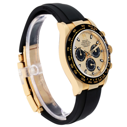 Daytona Pikachu 40mm Yellow Gold Champagne Dial Mens Watch 116518