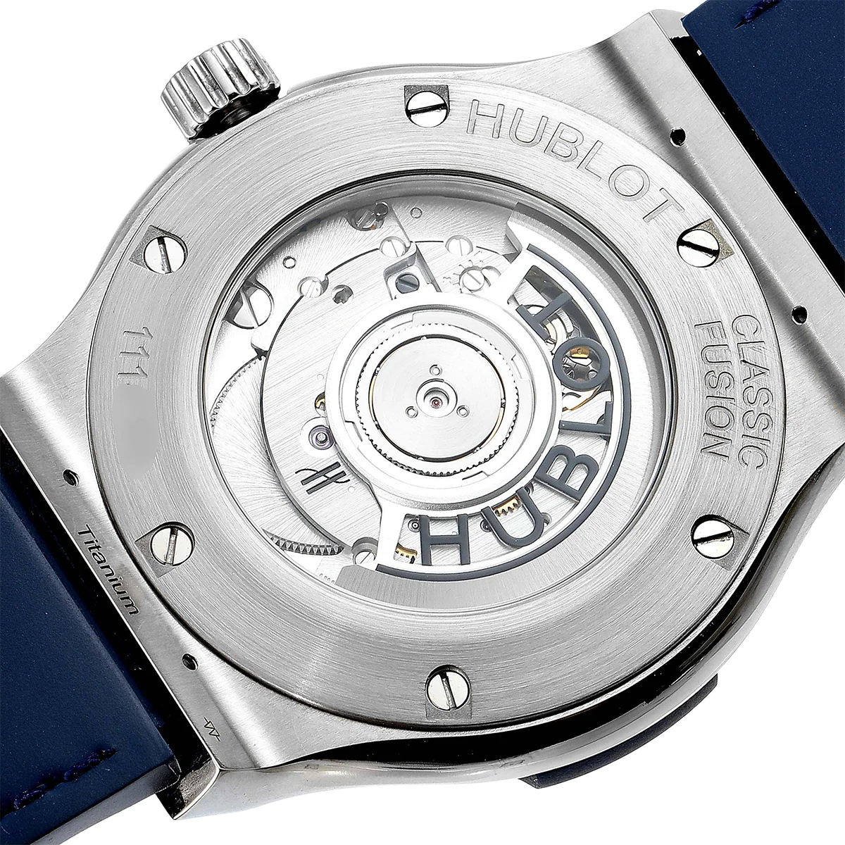Classic Fusion Titanium 42mm Blue Dial Mens Watch 542.NX.7170.LR
