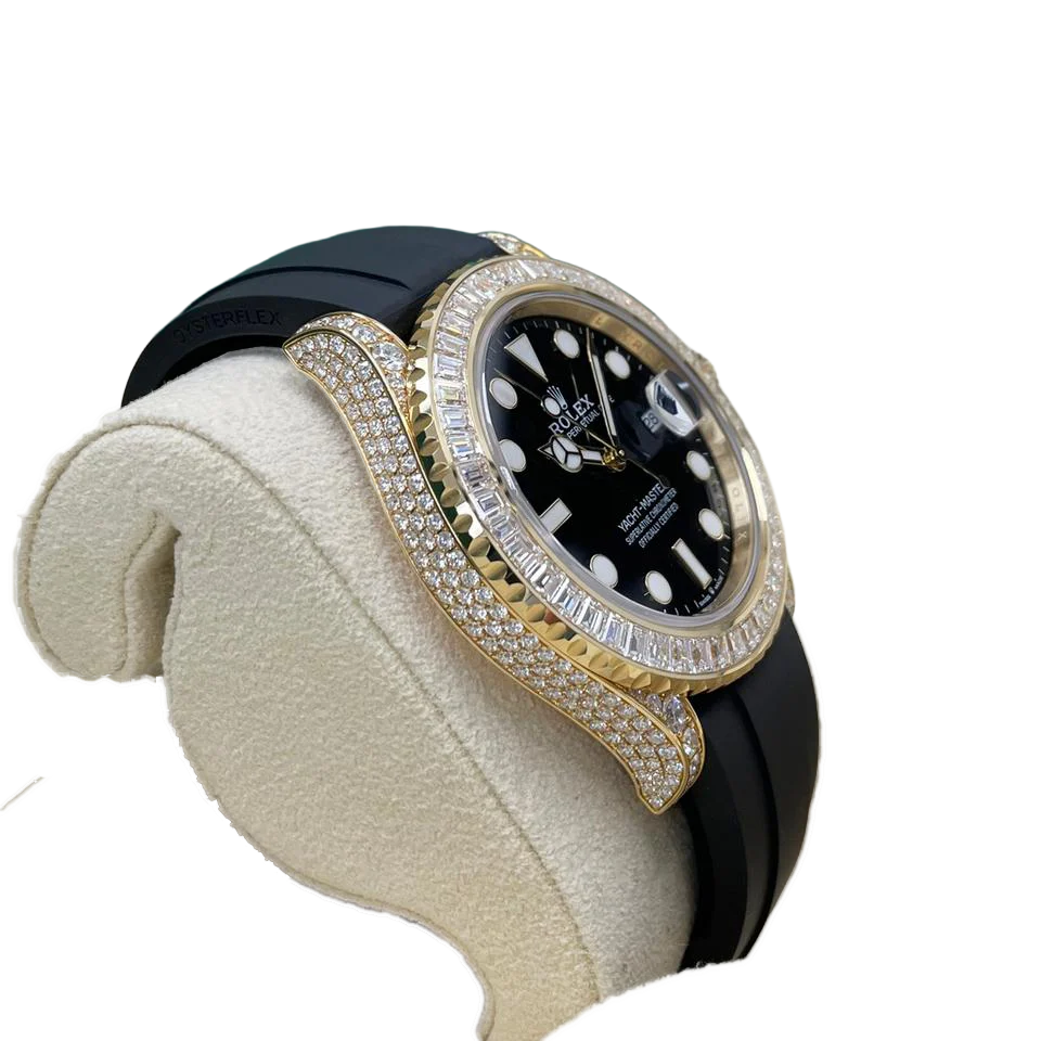 Yacht-Master 42  Yacht-master 42mm 226668 Yellow Gold Baguette Bezel Diamond