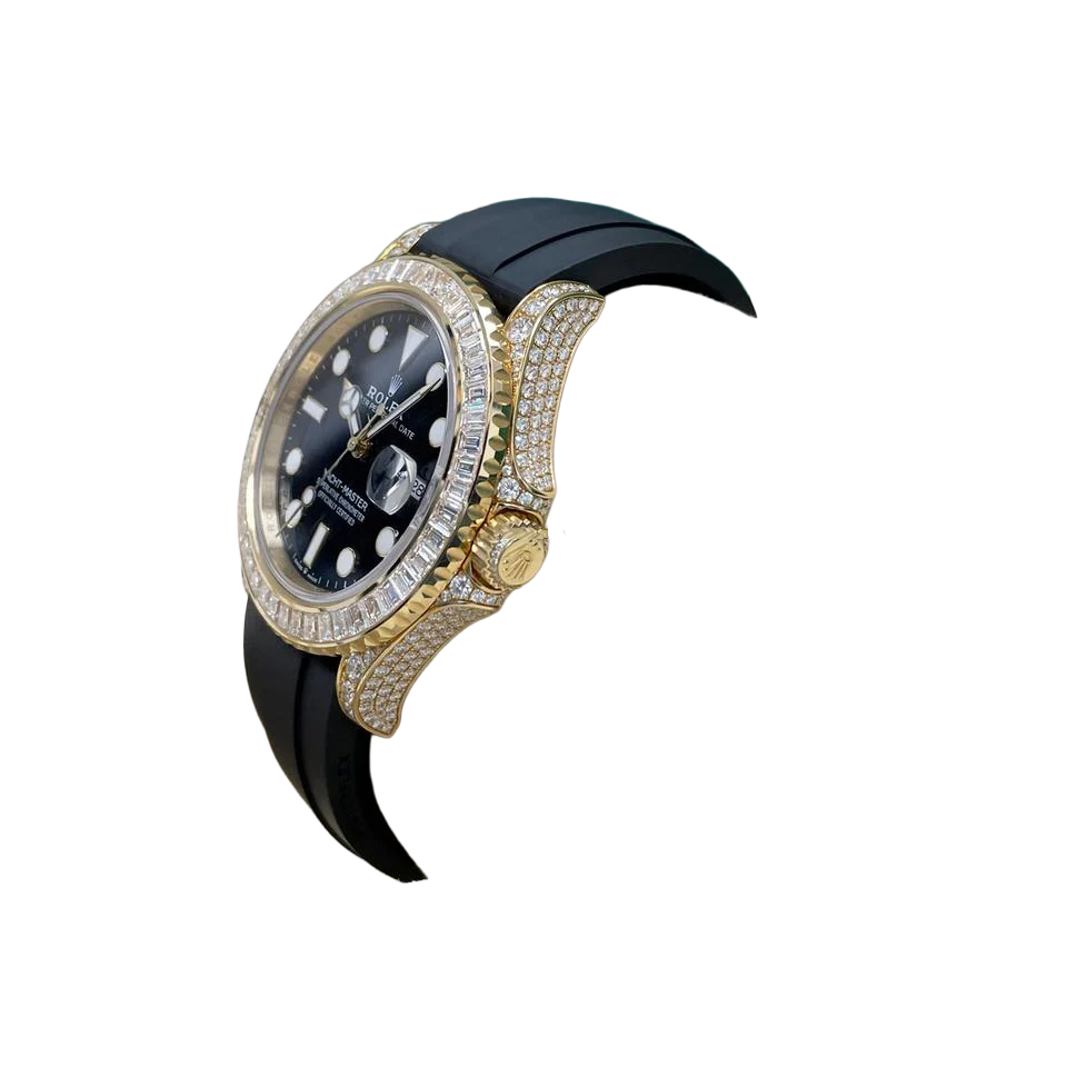 Yacht-Master 42  Yacht-master 42mm 226668 Yellow Gold Baguette Bezel Diamond