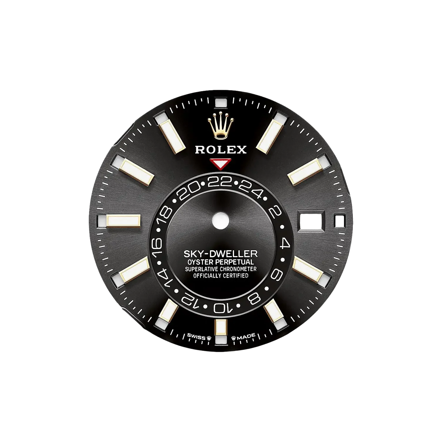 Sky-Dweller 42mm Oyster Yellow Gold 336938 Bright Black