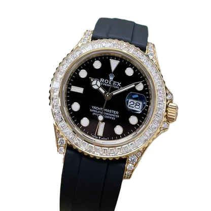 Yacht-Master 42  Yacht-master 42mm 226668 Yellow Gold Baguette Bezel Diamond