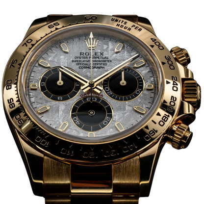 Daytona Cosmograph 40mm Yellow Gold Meteorite Dial 116508-0015