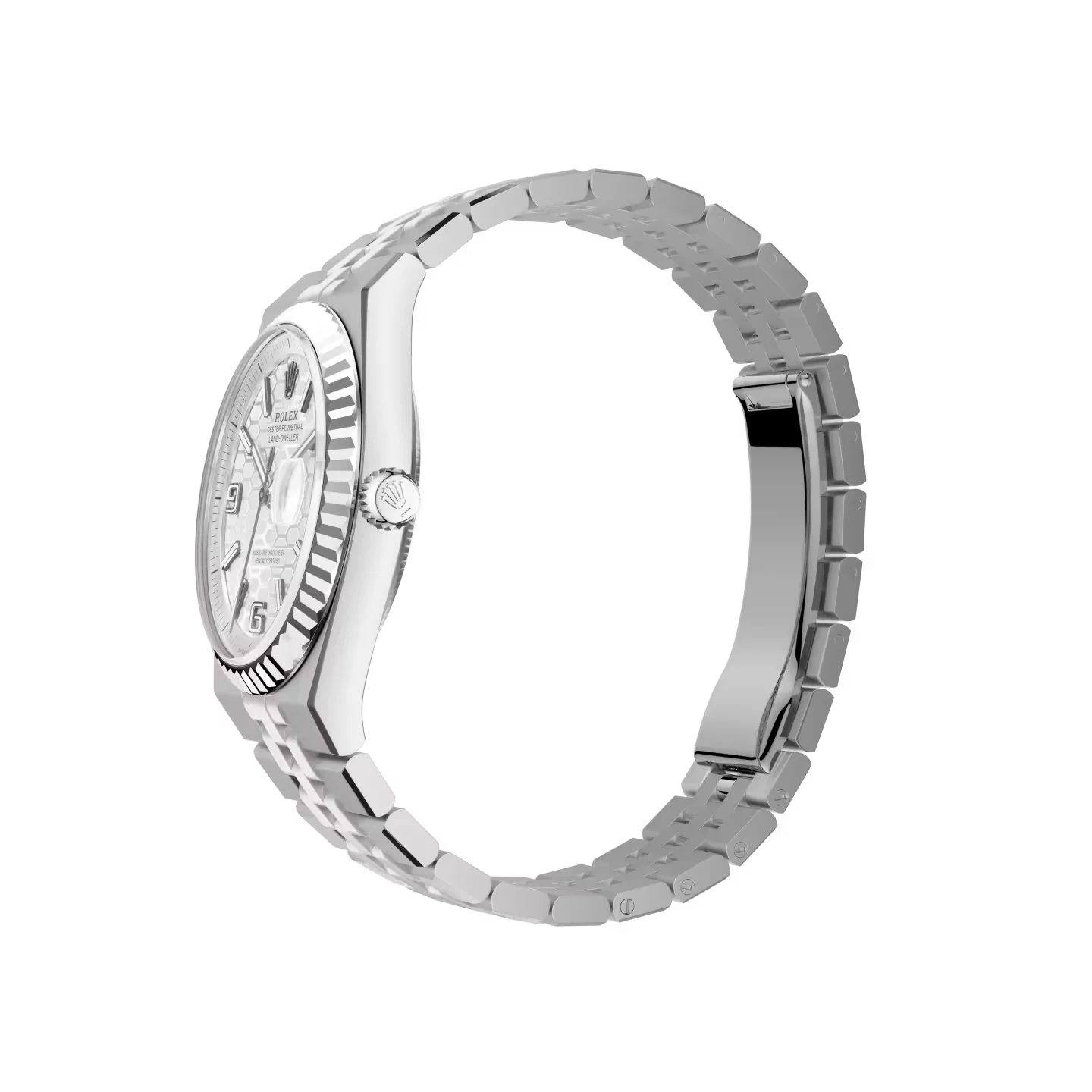 Land-Dweller 36 mm  Oystersteel White Gold M127334-0001
