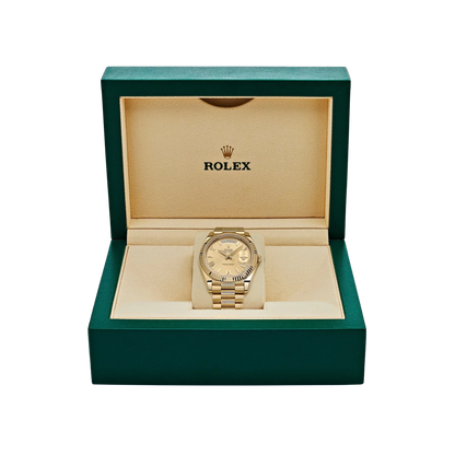 Day-Date 40mm Yellow Gold Champagne Roman Dial m228238-0006
