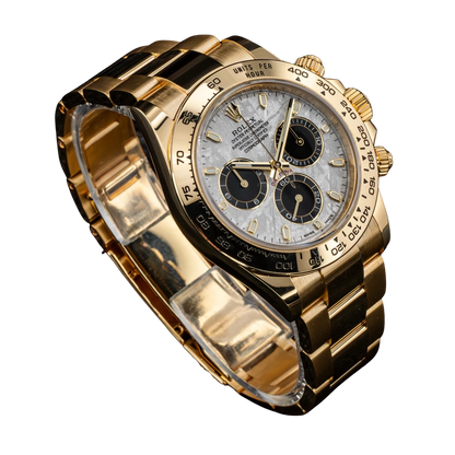 Daytona Cosmograph 40mm Yellow Gold Meteorite Dial 116508-0015