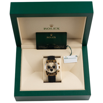 Daytona 40mm Pikachu Yellow Gold Champagne Black Dial 126518LN