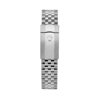 Datejust 126300 Smooth Bezel Watch 41mm Black Diamond Dial