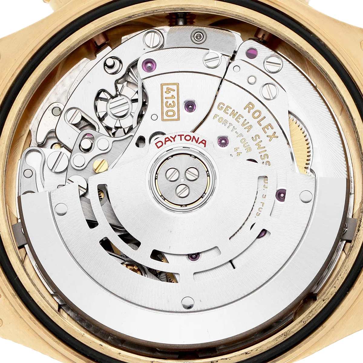 Daytona Pikachu 40mm Yellow Gold Champagne Dial Mens Watch 116518