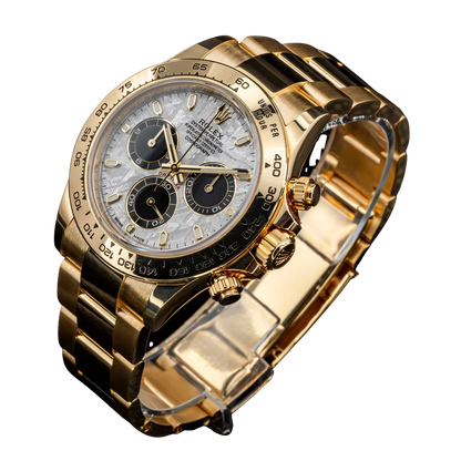 Daytona Cosmograph 40mm Yellow Gold Meteorite Dial 116508-0015