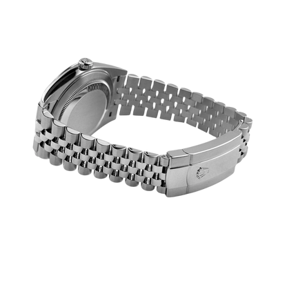 Datejust 36mm Steel & White Gold Blue Dial Diamonds m126334-0016