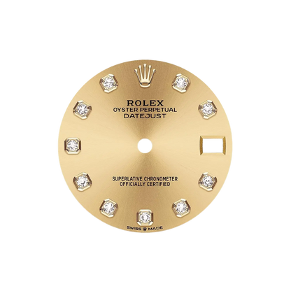Datejust Oyster 31 mm Yellow Gold and Diamonds 278288RBR-0005