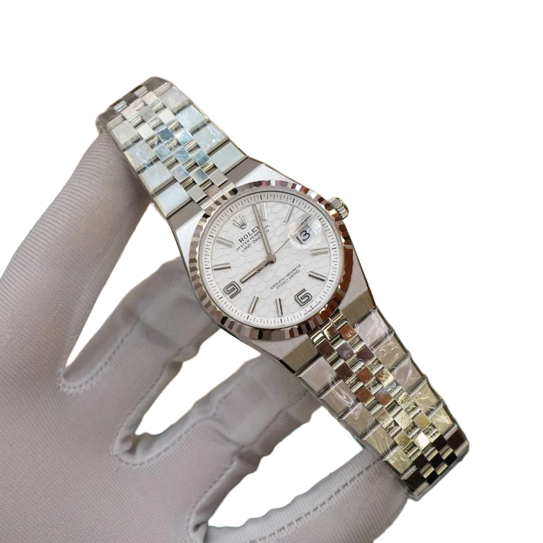 Land-Dweller 36 mm  Oystersteel White Gold M127334-0001