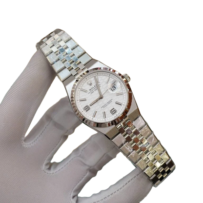 Land-Dweller 36 mm  Oystersteel White Gold M127334-0001
