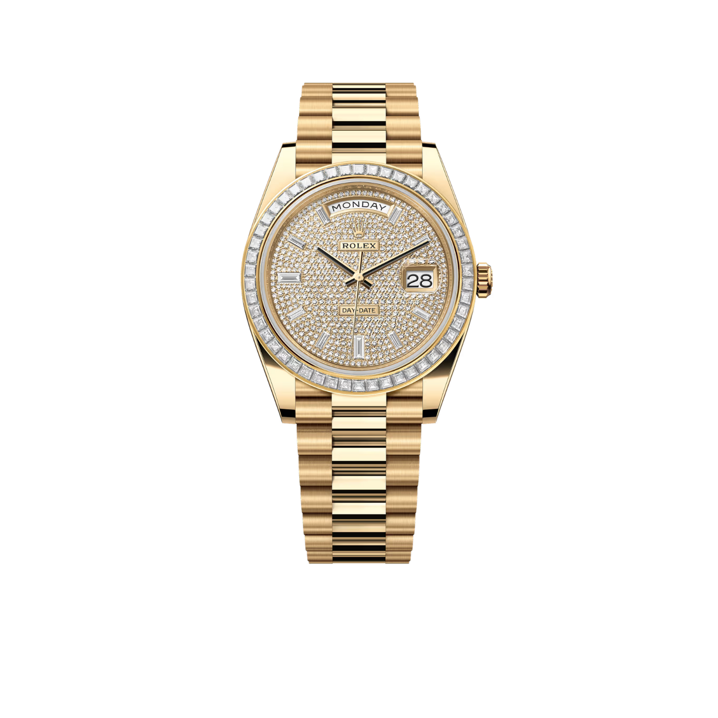 Day-Date 40mm 18K Yellow Gold Champagne Diamonds Dial 228398tbr-0036