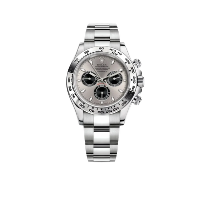 Daytona 40mm White Gold Ghost Panda Dial 116509