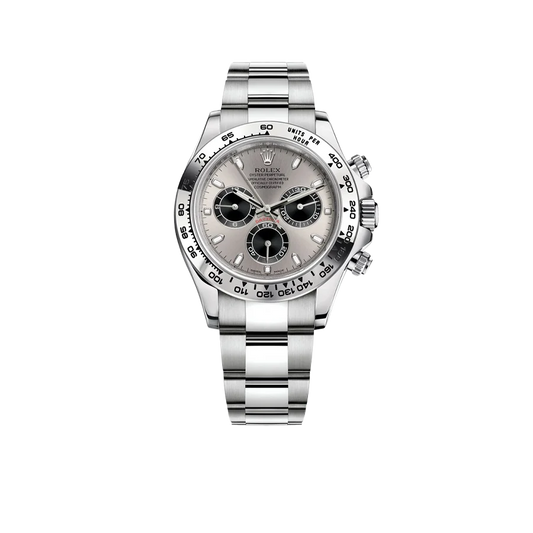 Daytona 40mm White Gold Ghost Panda Dial 116509