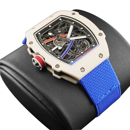 Extra Flat Alexis Pinturault France Carbon TPT White Blue Red RM 67-02